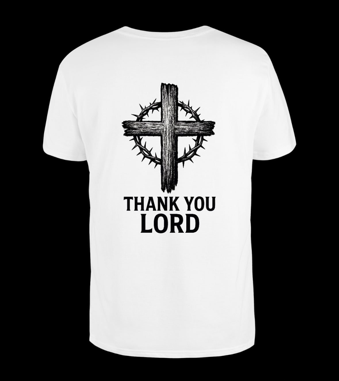 Short sleeve Mens T-Shirt, Thank you Lord