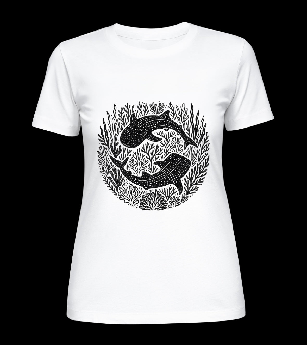 Women’s T-Shirt, Whale sharks, Hope in Jesus